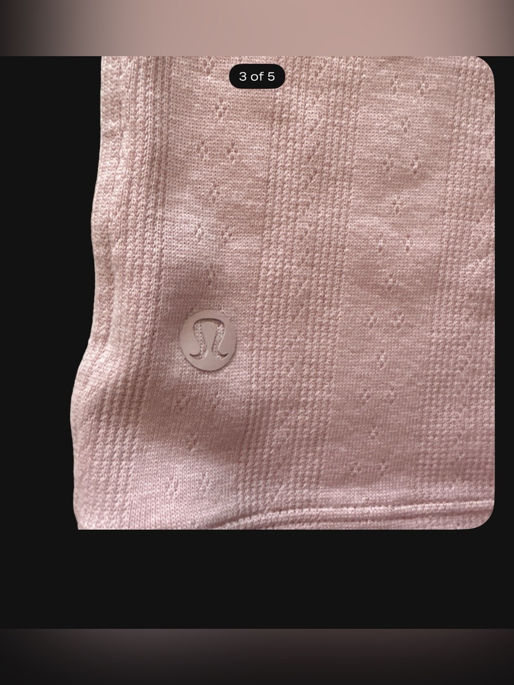 lululemon athletica Pale Pink Lace-Trim Camisole - Picture 3 of 5